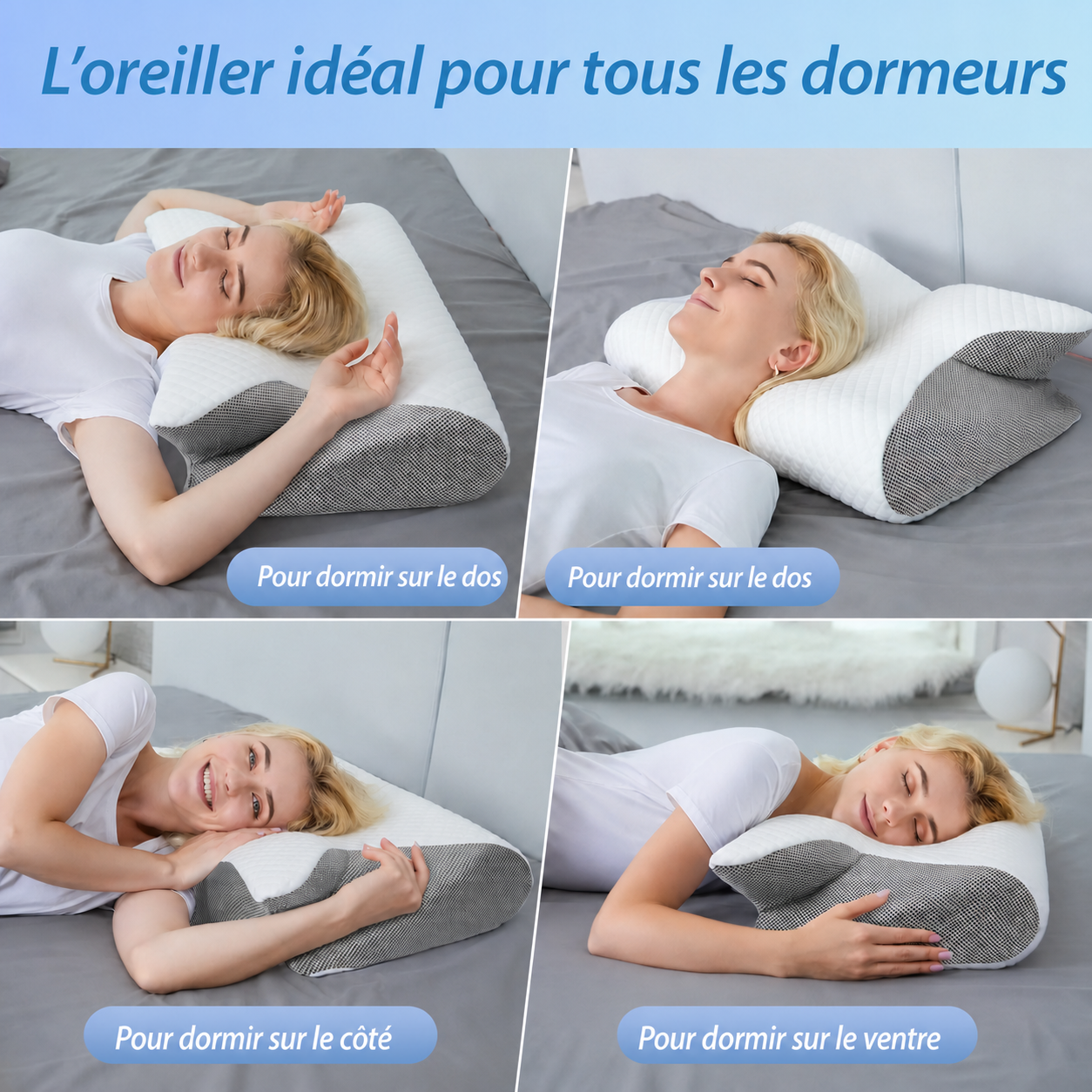 Oreiller Cervical à Mémoire 